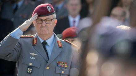 Der neue Generalinspekteur der Bundeswehr, Generalleutnant Eberhard Zorn.
