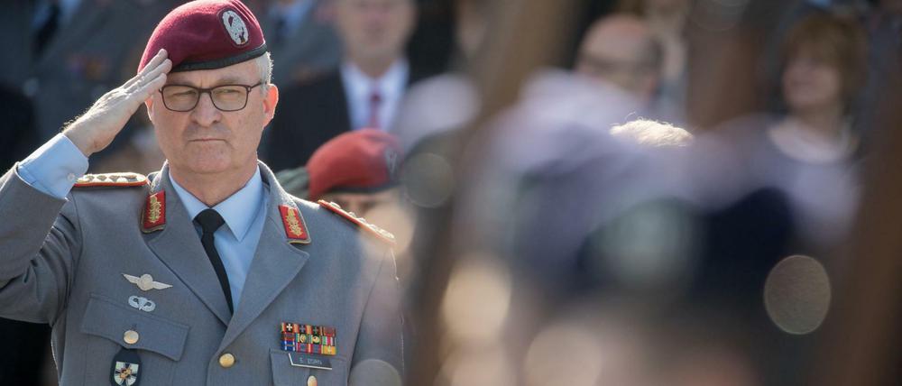 Der neue Generalinspekteur der Bundeswehr, Generalleutnant Eberhard Zorn.