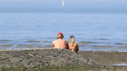 In Cuxhaven gibt es zwar keine Spree, aber Meer ist auch in Ordnung. 