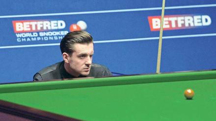 Augen zu und durch. Über Mark Selby sprechen selbst die Konkurrenten voller Ehrfurcht. Ab heute geht es für die besten Snookerprofis in Sheffield um den WM-Titel.