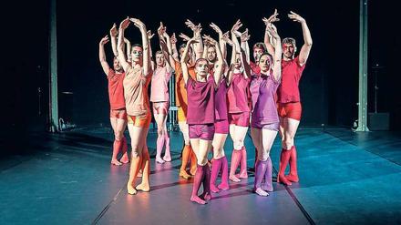 Die Tänzerinnen und Tänzer des Nationalballett Kosovo. 