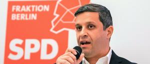 Raed Saleh (SPD) kann sich nun doch einen Antisemitismusbeauftragen auf Landesebene vorstellen.