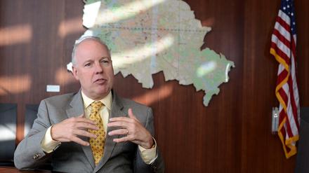Kent Logsdon (56) ist seit 2015 Gesandter der US-Botschaft in Berlin.