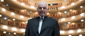 Bestürzt. Dirigent Daniel Barenboim.