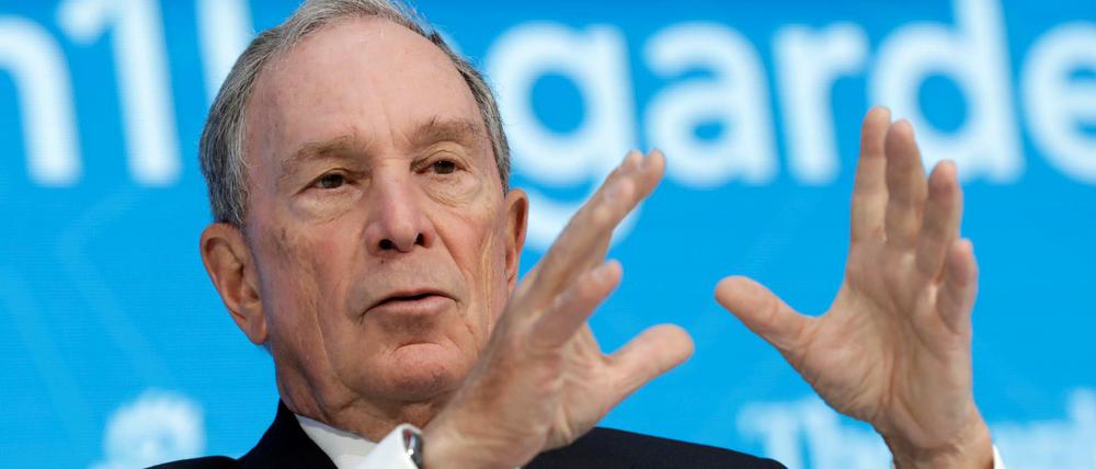 Der US-Milliardär und ehemalige Bürgermeister von New York, Michael Bloomberg.