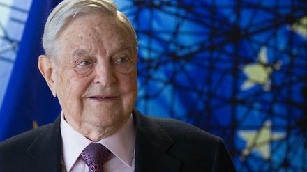 Der US-Milliardär George Soros