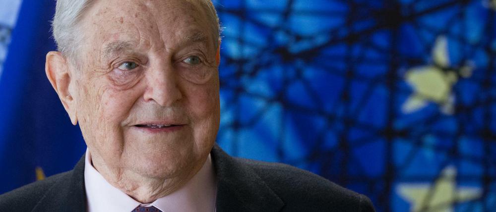 Der US-Milliardär George Soros