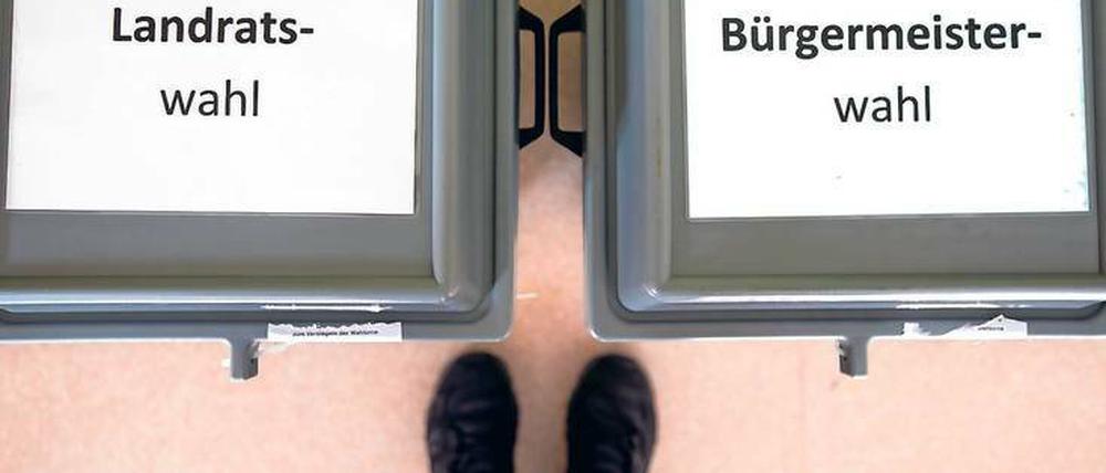 Erste Wahl. In einigen Brandenburger Kreisen erreichte bei den Landratswahlen keiner der Bewerber die erforderliche absolute Mehrheit und das Quorum von 15 Prozent der Wählerstimmen. Dort werden nun Stichwahlen am 6. Mai nötig.