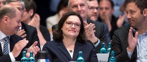 Die neue SPD-Chefin Andrea Nahles