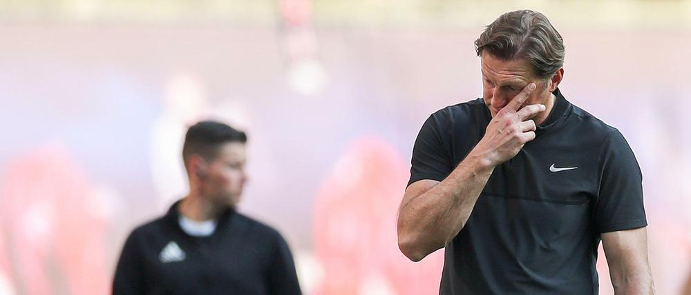 Leipzigs Cheftrainer Ralph Hasenhüttl.