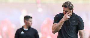 Leipzigs Cheftrainer Ralph Hasenhüttl.