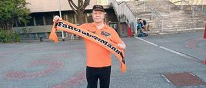 Oft auf Reisen. Bernd Paul hat schon fast 250 Auswärtsspiele gesehen. 