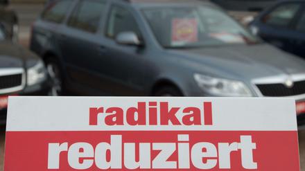 Ohne höhere Rabatte geht nichts mehr im Handel mit gebrauchten Dieselwagen.