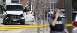 Der Tatwagen des Amokfahrers von Toronto