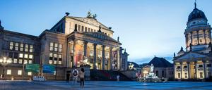Das Konzerthaus auf dem Gendarmenmarkt, mit dem Bredekamp sein Buch beginnt.