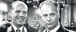 Curd Jürgens (rechts) spielte 1955 die Hauptrolle in „Des Teufels General“.