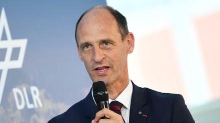 Gastautor Klaus Richter, Präsident des Bundesverbandes der Luft- und Raumfahrtindustrie (BDLI) spricht bei der Konferenz "Berlin Aviation Summit", dem inoffizellen Auftakt der ILA in Berlin.