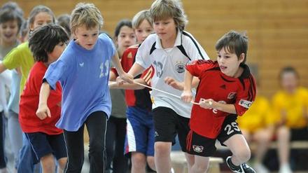 Energie ohne Ende. Kinder sind so ausdauernd wie Top-Athleten. 