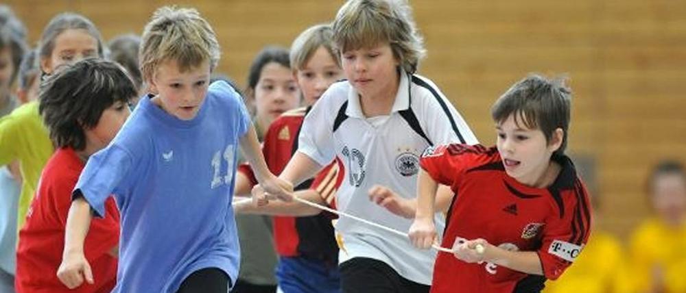 Energie ohne Ende. Kinder sind so ausdauernd wie Top-Athleten. 