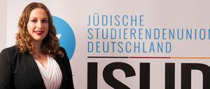 Dalia Grinfeld, Chefin der Jüdischen Studierendenunion. 
