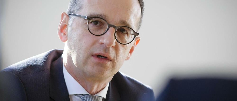 Bundesaußenminister Heiko Maas