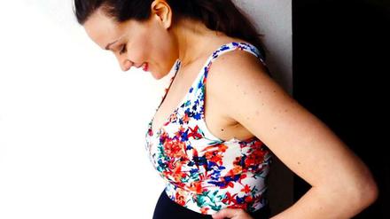 Zu schwanger für Mozart. Sopranistin Julie Fuchs.