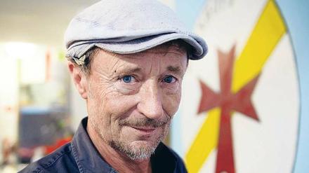 Tatkräftiger Seelsorger. Seit 25 Jahren engagiert sich Dieter Puhl in der Obdachlosenhilfe der Bahnhofsmission am Zoo. 