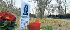 Ort der Trauer. Susanne Fontaine ist im September tot im Tiergarten aufgefunden worden.