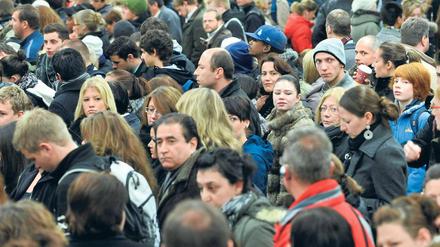 Berlin wächst, aber vor allem weil Zehntausende aus dem Ausland in die Stadt strömen