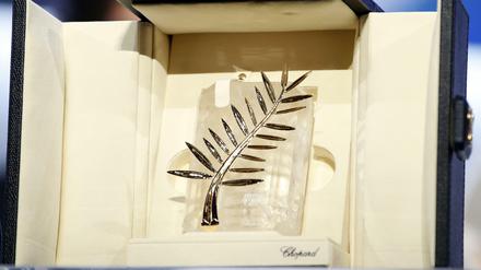 Die Goldene Palme, höchster Preis in Cannes. Das Filmfestival startet am 8. Mai.