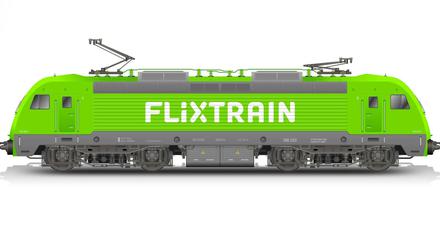 Fährt ab Donnerstag noch öfter zwischen Stuttgart und Berlin: Der Flixtrain.