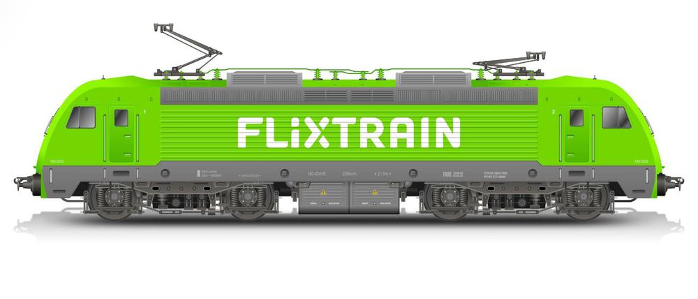 Fährt ab Donnerstag noch öfter zwischen Stuttgart und Berlin: Der Flixtrain.