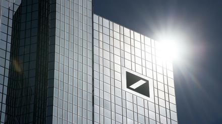 Die Zentrale der Deutschen Bank in Frankfurt.