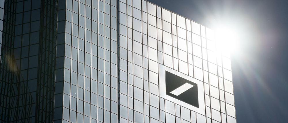 Die Zentrale der Deutschen Bank in Frankfurt.