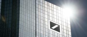 Die Zentrale der Deutschen Bank in Frankfurt.