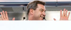 Hier bin ich: Markus Söder, bayerischer Ministerpräsident (CSU) 