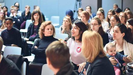 Nachwuchsprogramm. Die Veranstaltungsreihe „Womenize“ wird vom Medienboard Berlin-Brandenburg finanziert. 