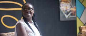 Die ugandische Autorin Jennifer Nansubuga Makumbi, zu Gast bei dem African Book Festival.
