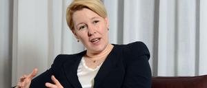 Bundesfrauenministerin Franziska Giffey (SPD).