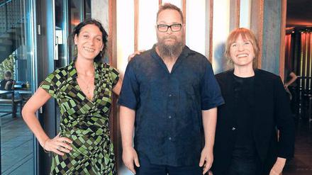 Vor dem Deutschen Filmpreis. Emily Atef, Robert Schwentke und Valeska Grisebach (v. l..) sind in der Kategorie „Bester Film“ nominiert.