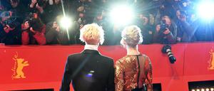 Schauspielerinnen auf einer Premiere der Berlinale.