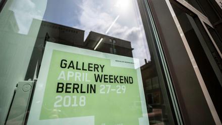 Eine Vielzahl an Galerien laden am Wochenende im Rahmen des 14. Gallery Weekend Berlin zu einem Rundgang durch die Berliner Kreativszene ein. 