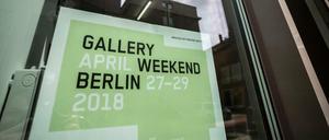 Eine Vielzahl an Galerien laden am Wochenende im Rahmen des 14. Gallery Weekend Berlin zu einem Rundgang durch die Berliner Kreativszene ein. 