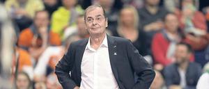 Der Mann mit dem Plan. Gegen seinen ehemaligen Klub VfB Friedrichshafen kann der Rumäne seine 20. Deutsche Meisterschaft gewinnen. 