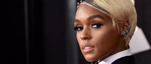 Janelle Monae bei der Verleihung der 60. Grammy Awards im Madison Square Garden.