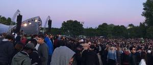Entspannter Start: das Parkfest MaiGörli am Dienstagabend.