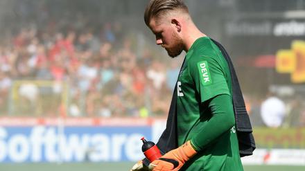 Absteiger. Torwart Timo Horn und der 1. FC Köln müssen in die Zweite Liga.