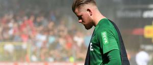 Absteiger. Torwart Timo Horn und der 1. FC Köln müssen in die Zweite Liga.