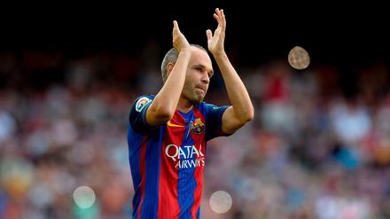 Tschüss. Andres Iniesta verlässt Barcelona.