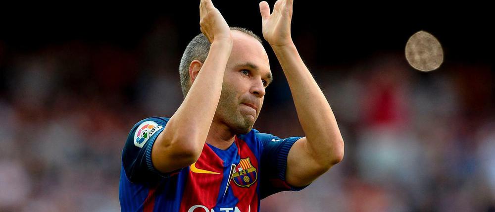 Tschüss. Andres Iniesta verlässt Barcelona.